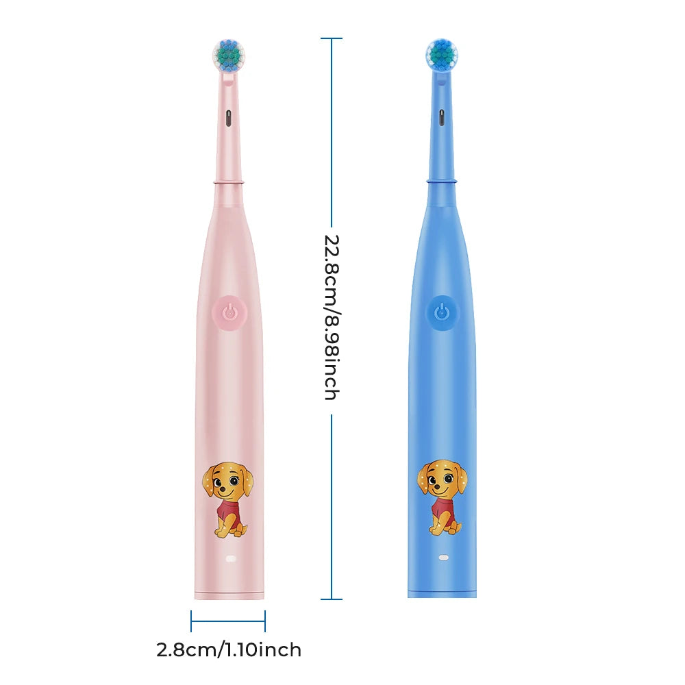 Rechargeable Rotating Electric Toothbrush for Kids