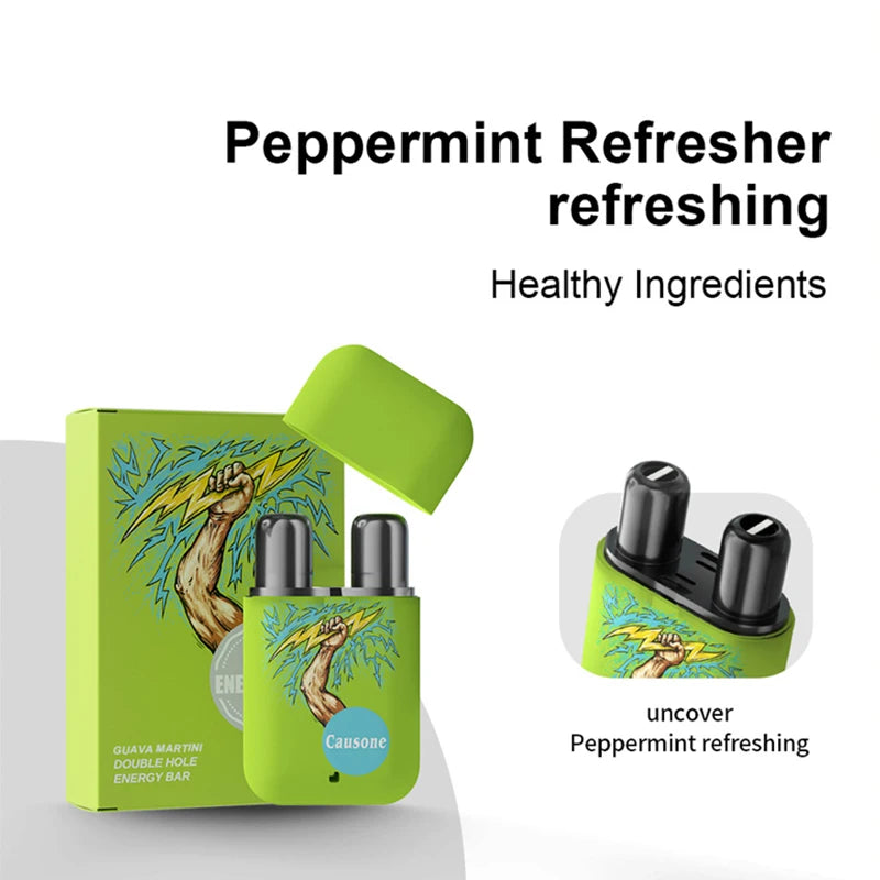 Double-Hole Essential Oil Aromatherapy Energy Inhaler Stick - 15