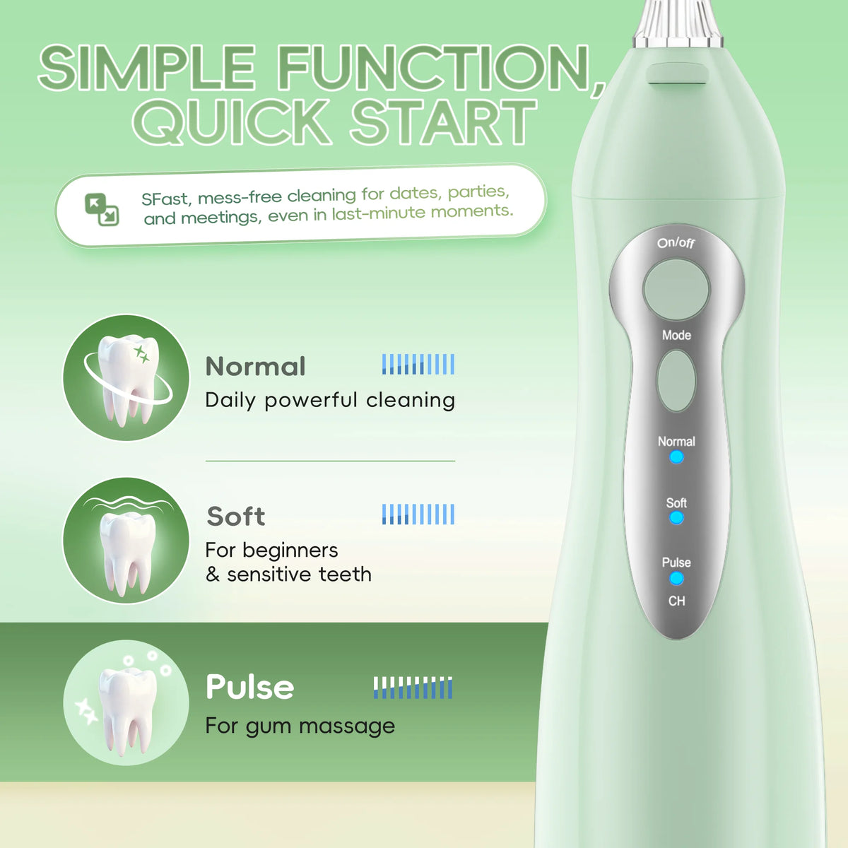 Electric Nasal Irrigation and Water Flosser Sinus Relief Combo