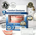 Adjustable Snap-On Cosmetic Dentures for Smile Enhancement