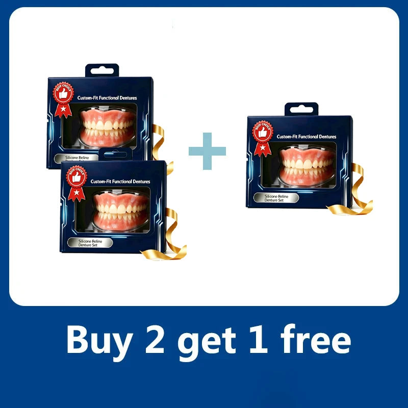 Adjustable Silicone Cosmetic Dentures for a Confident Smile - 15