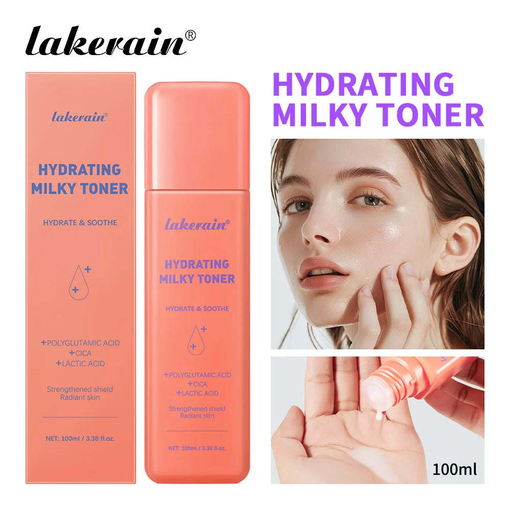 Brightening Milk Glow Face Toner for Hydrated Skin
