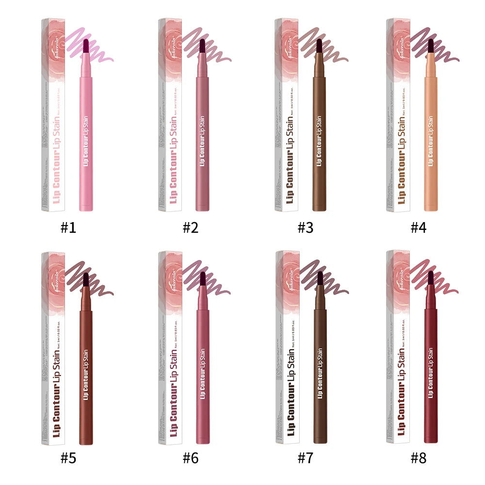 Long-Lasting Dual-Tip Lip Contour and Stain Pencil