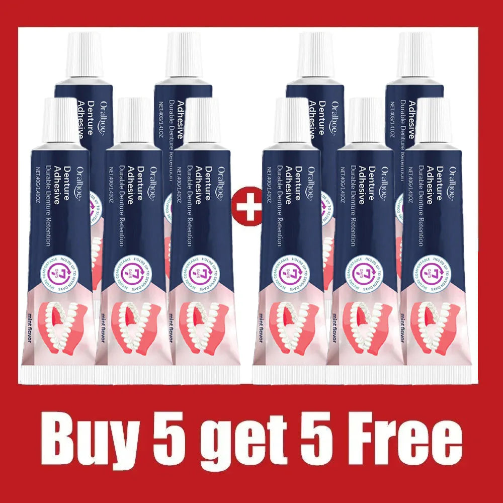 Denture Adhesive Cream for Secure Grip and Long-Lasting Hold - 7