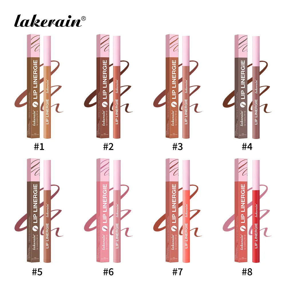 Waterproof Sculpting Ballpoint Felt Tip Lip Liner Stain