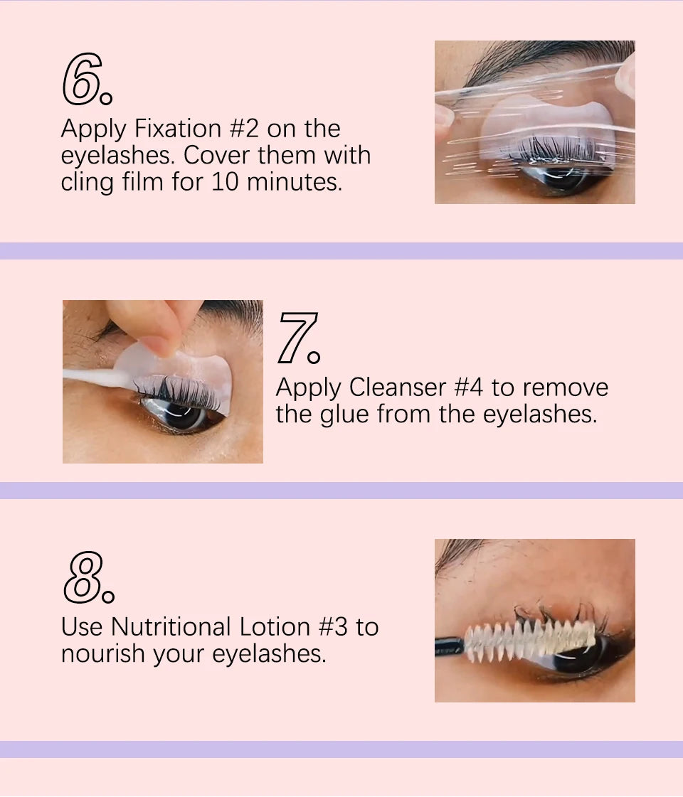 Professional Eyelash Lift and Perming Curling Kit