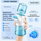 Portable Electric Nasal Irrigator with Dual Tank System