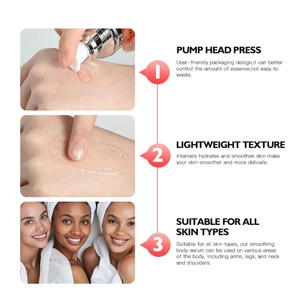 Smoothing Body Serum for Intensive Hydration and Skin Elasticity