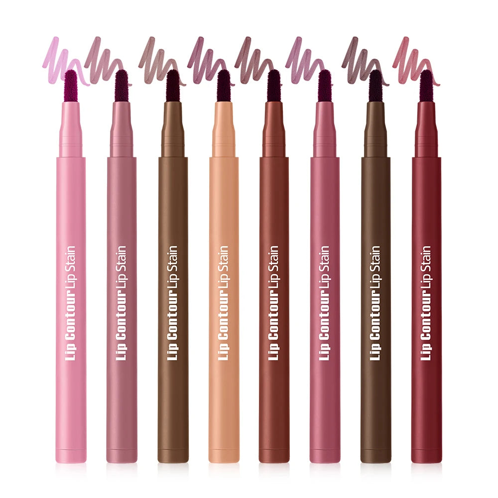 2-in-1 Dual-Sided Lip Contour Stain and Liner Pen
