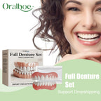 Temporary Silicone Cosmetic Denture Set for Smile Restoration