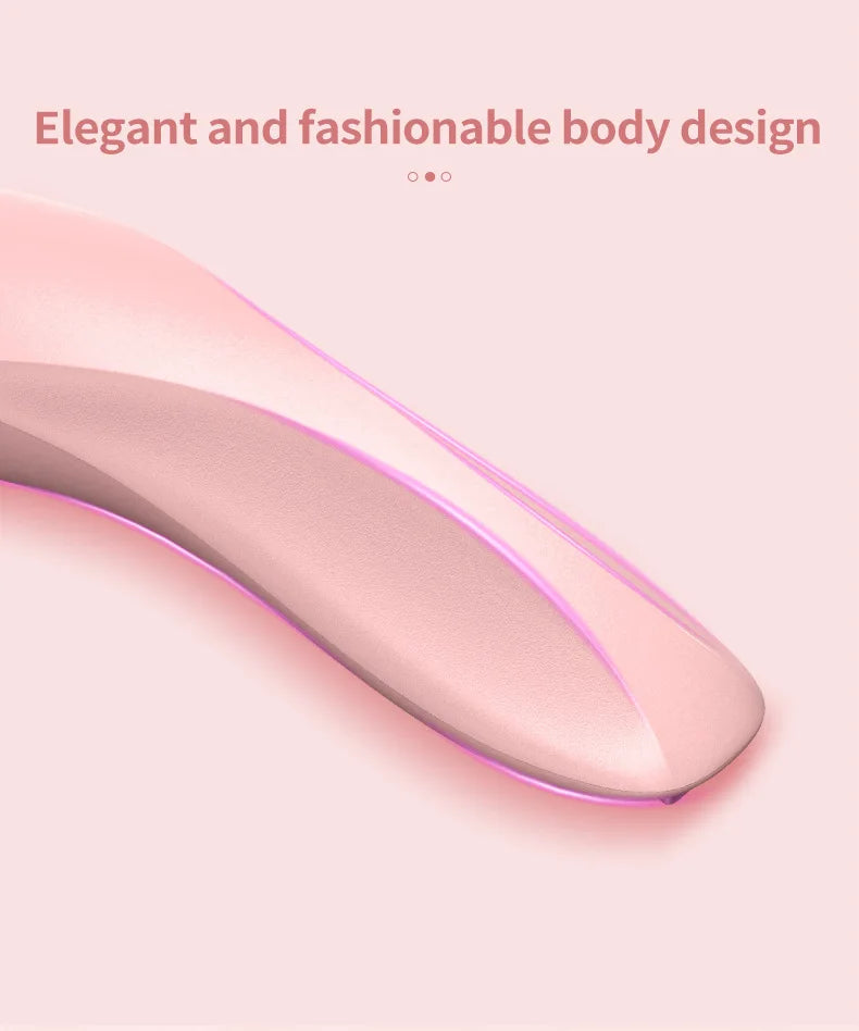 2-in-1 Electric Hair Shaver for Women - Painless Body & Face Trimmer