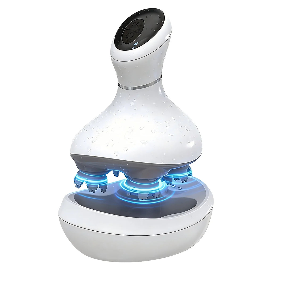Electric Cordless Scalp Massager for Relaxation and Hair Care