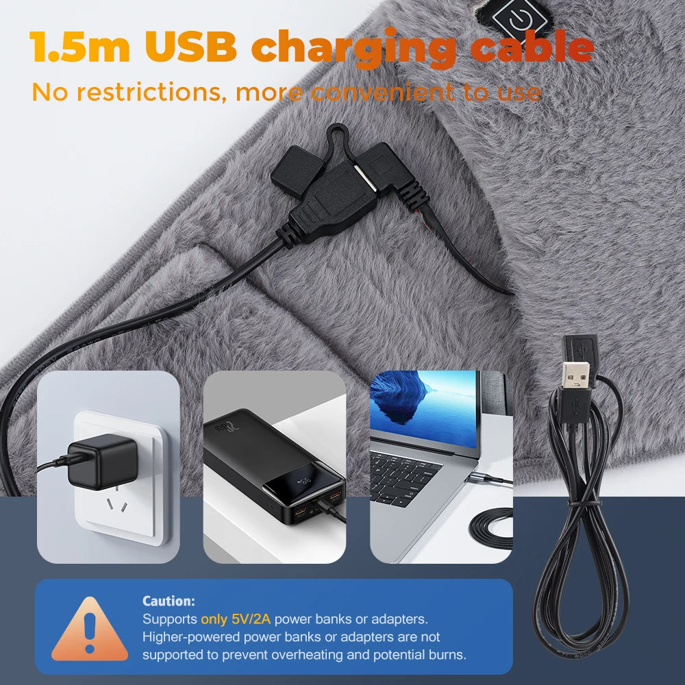 Electric Heating Waist and Hand Warmer for Pain Relief - 5