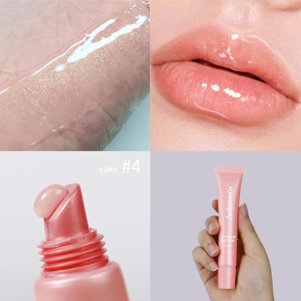 Hydrating Moisturizing Lip Butter Gloss for Cracked Lips - 5
