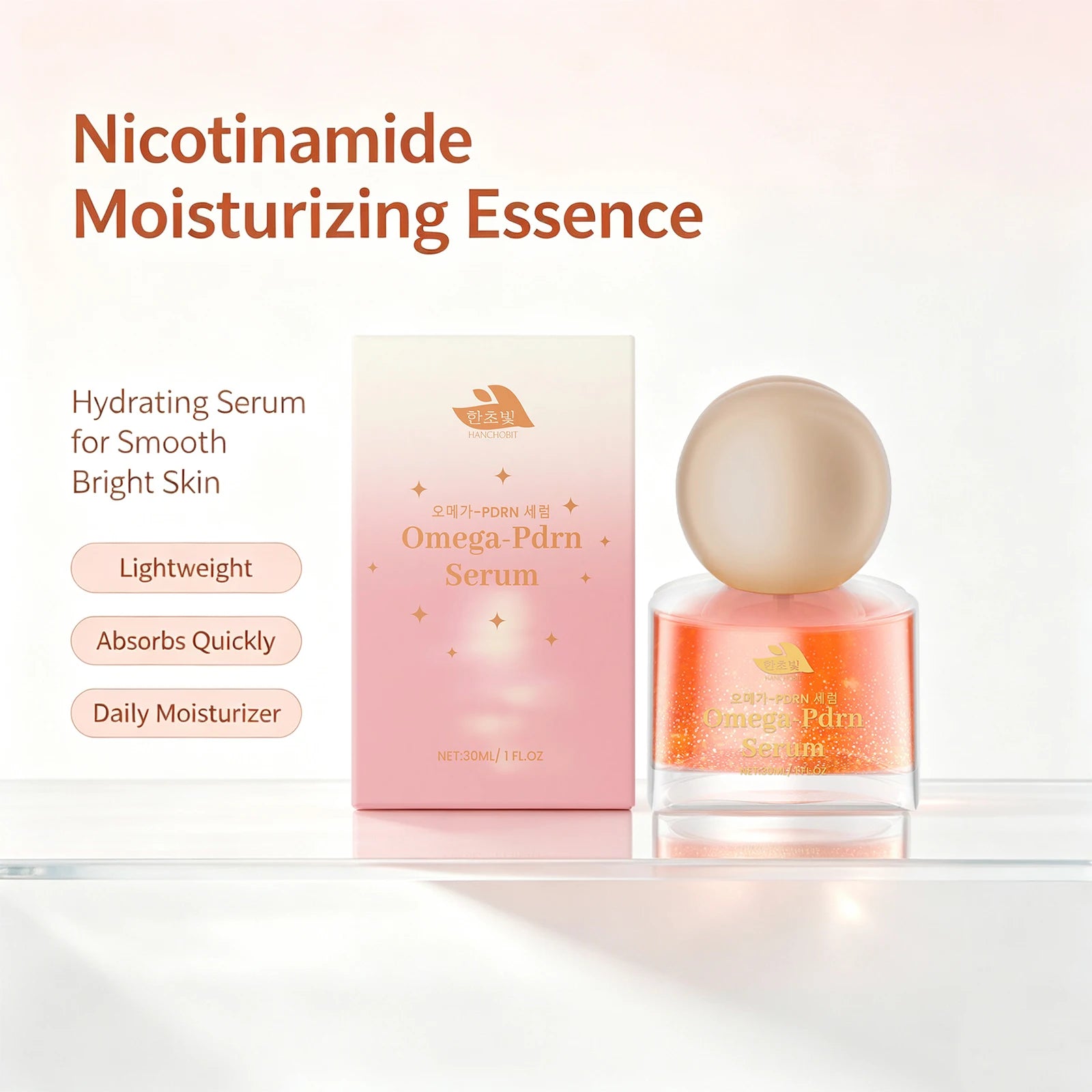 Niacinamide Hydrating Face Serum for Brightening and Skin Repair - 3