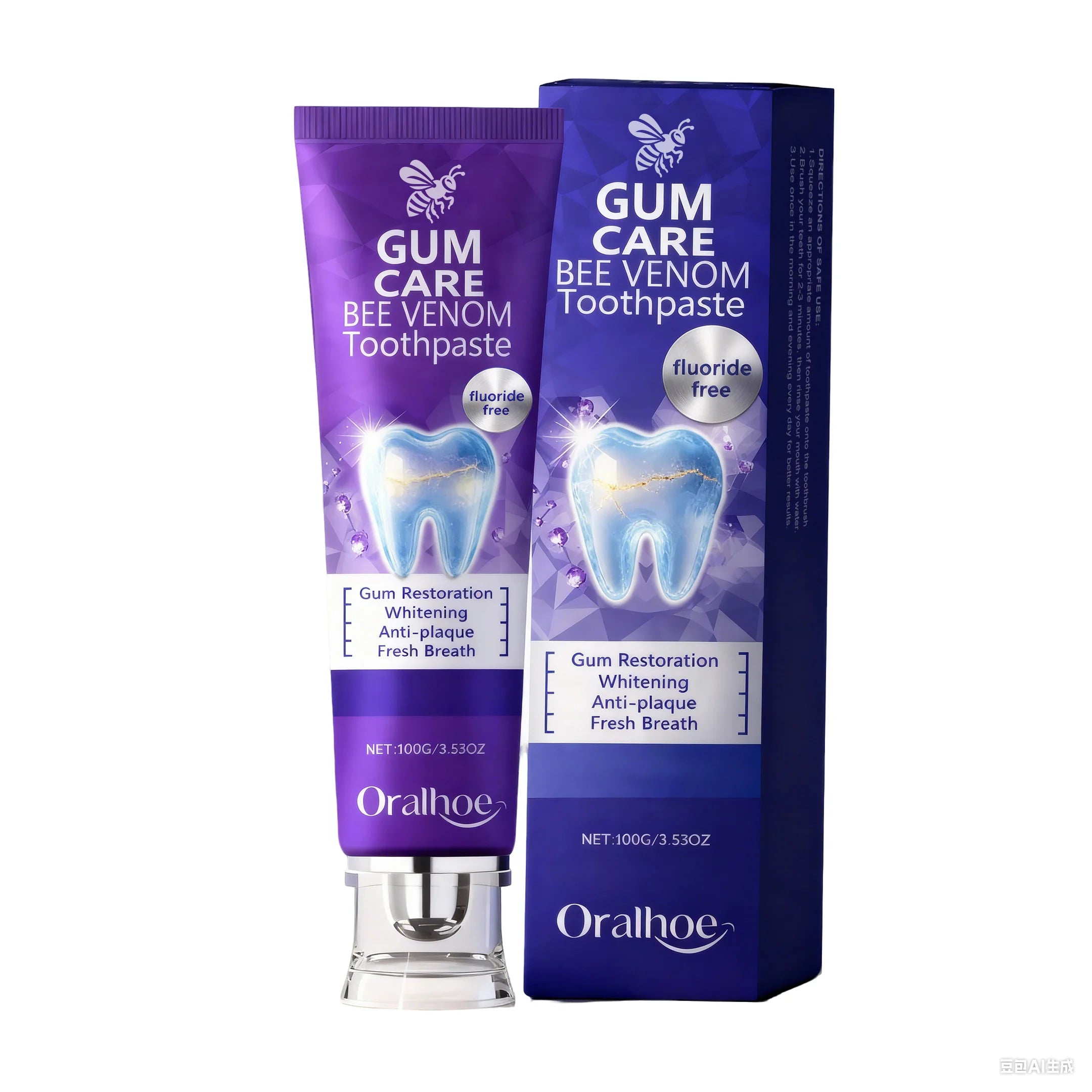 Bee Venom Gum Repair and Teeth Whitening Toothpaste - 17
