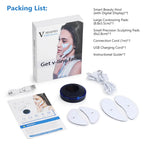Electric Facial and Eye Massage Device with 8 Modes