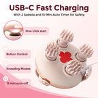 Rechargeable Electric Scalp and Body Massage Tool