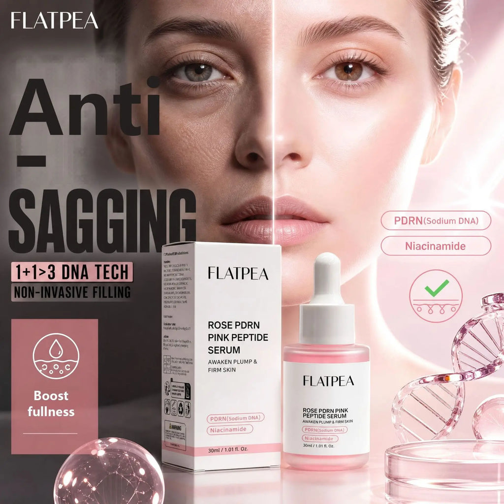 Collagen PDRN Peptide Facial Serum for Hydrating and Brightening Skin