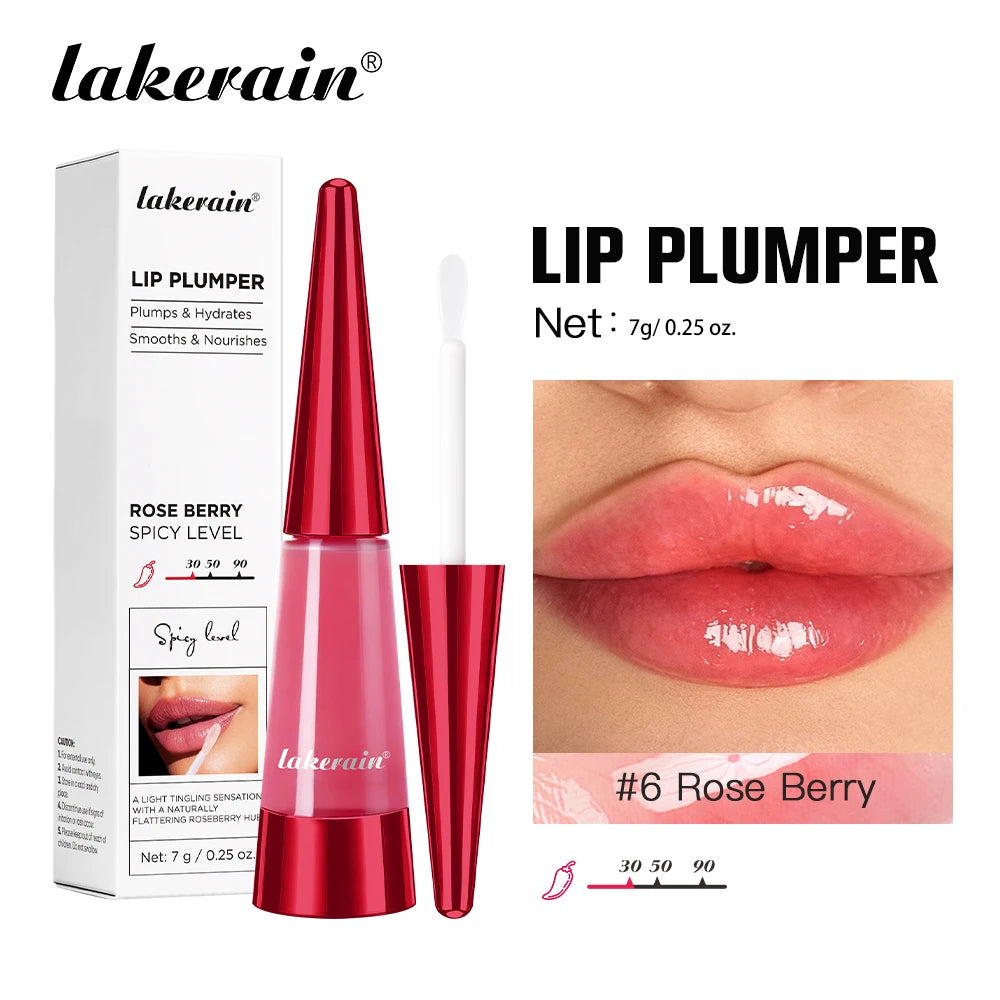 Instant Hydrating Lip Plumper Gloss for Voluminous Lips - 25