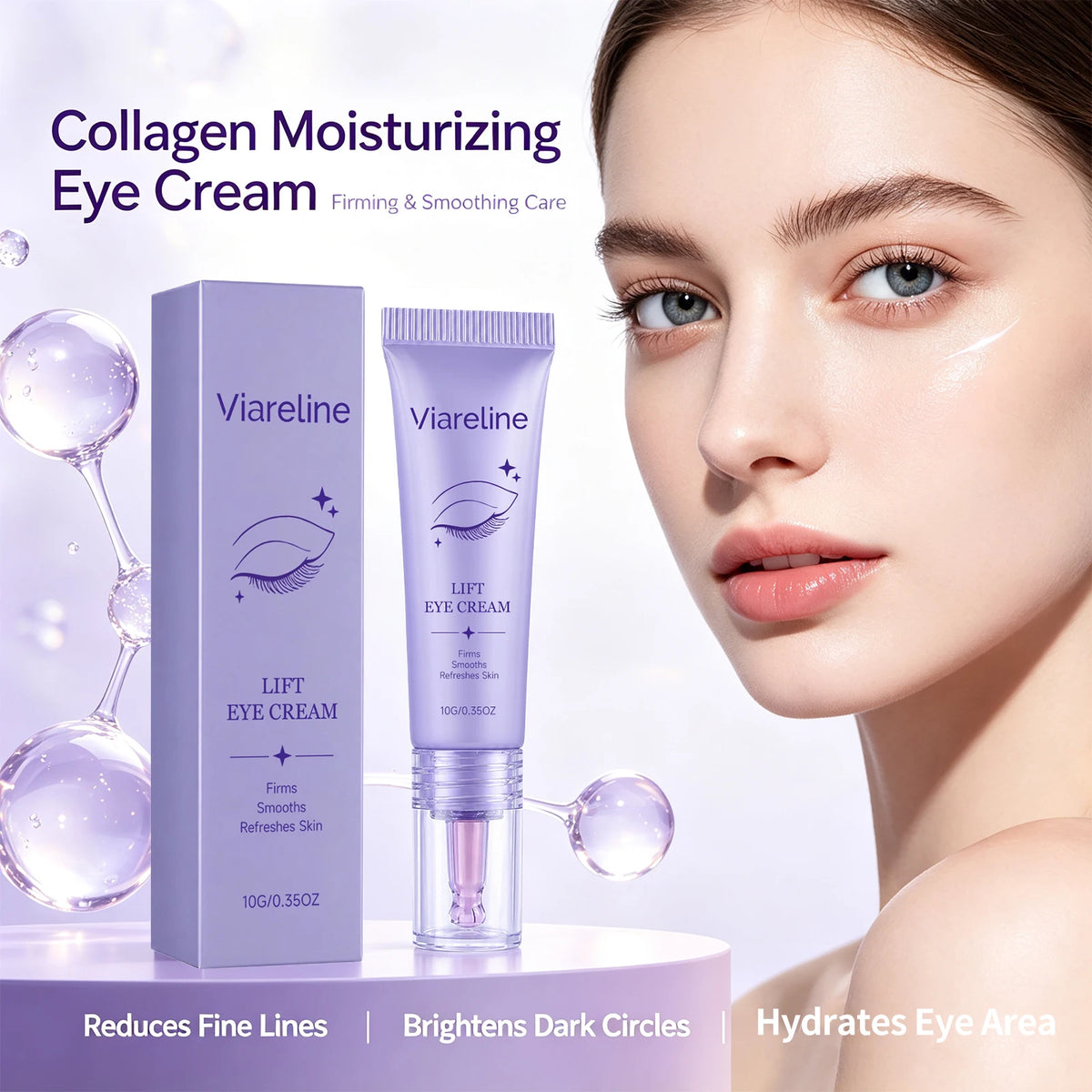 Firming Eye Cream for Wrinkles and Dark Circles