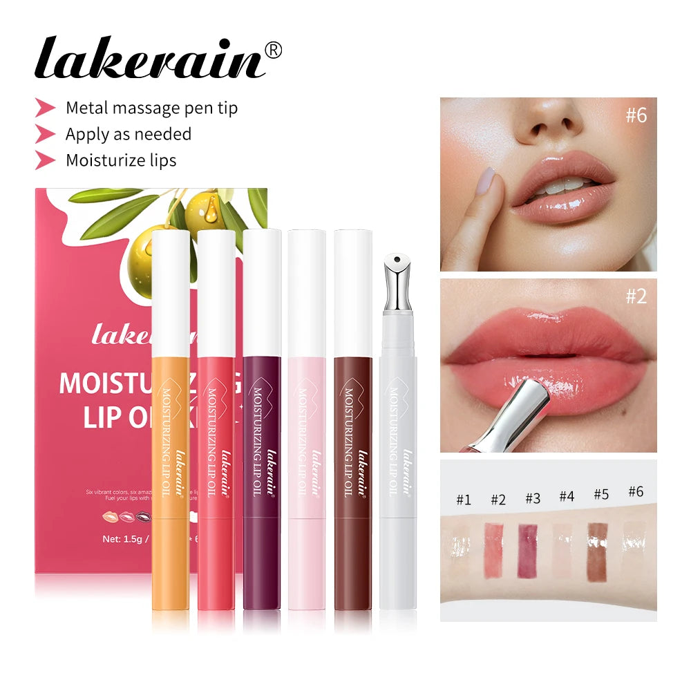 Moisturizing Lip Oil Serum for Hydrated Smooth Lips
