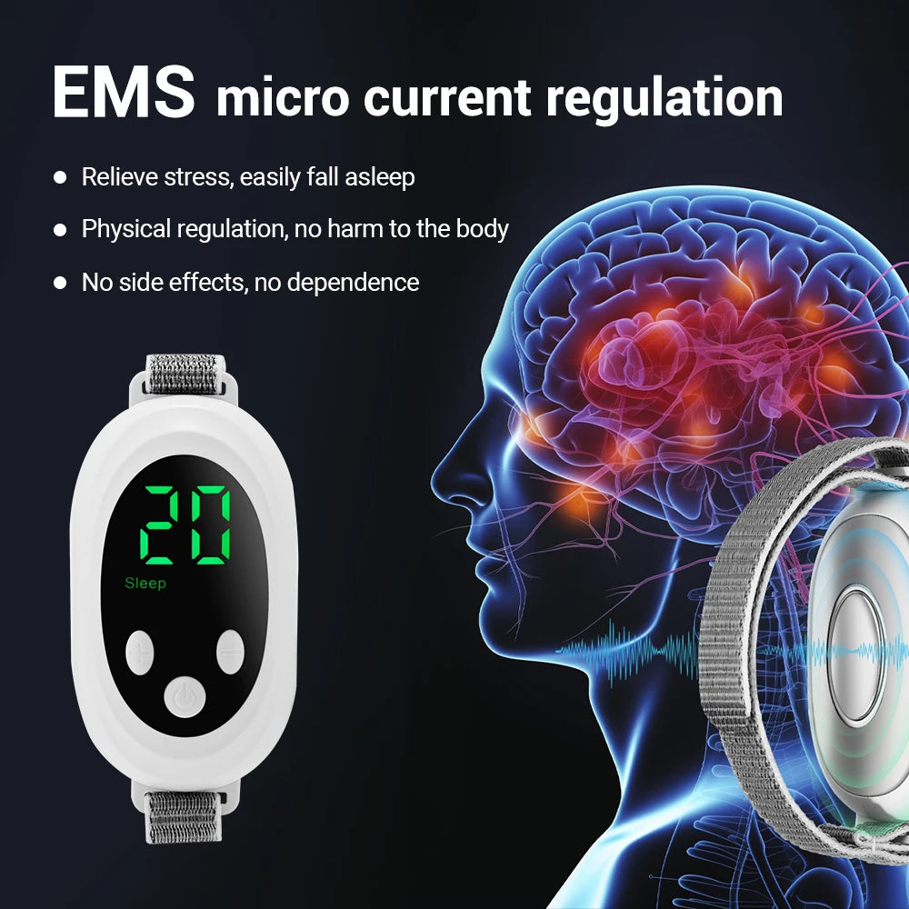 Microcurrent Handheld Sleep Aid and Stress Relief Device - 2