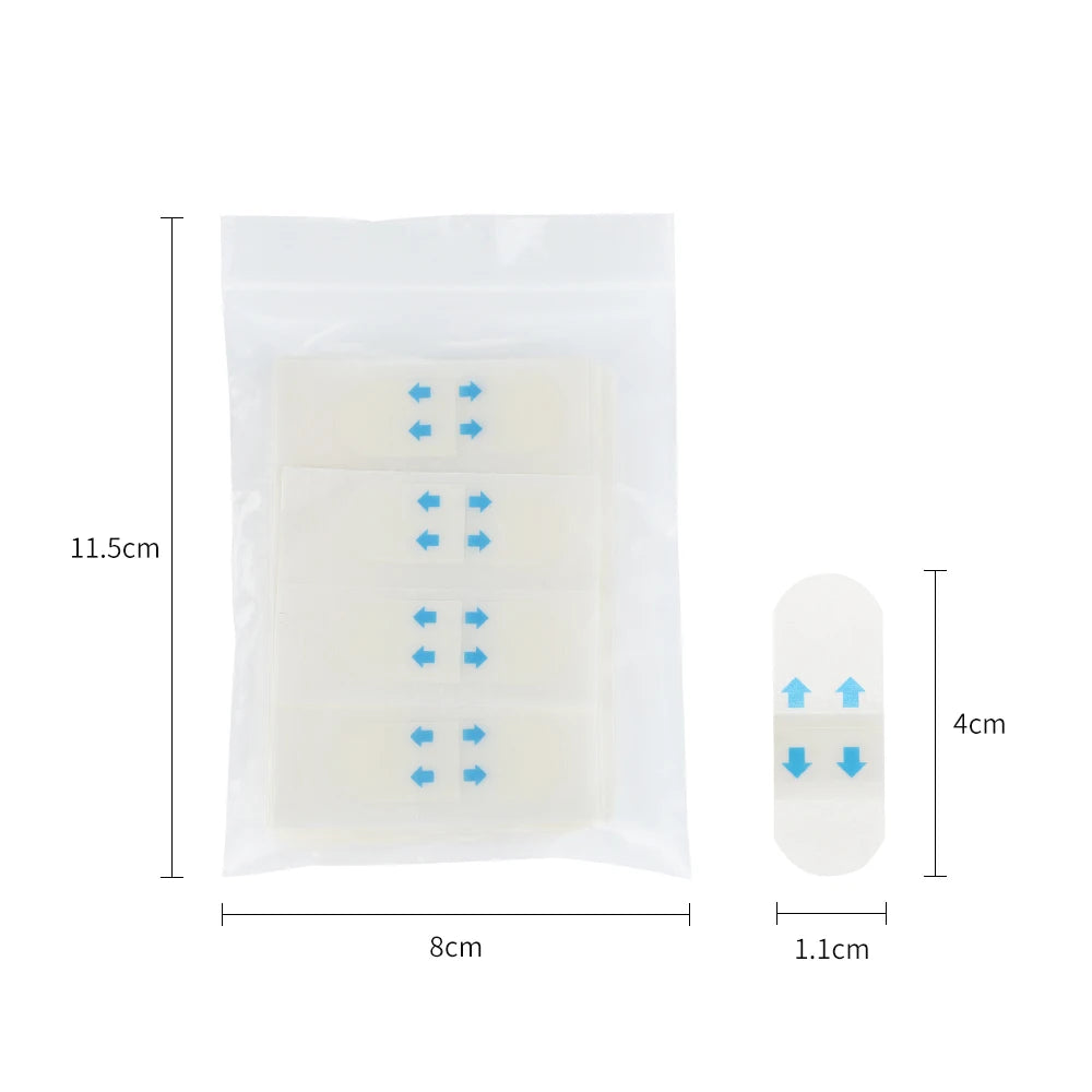 Invisible Facial Lifting Tapes for Wrinkle Reduction