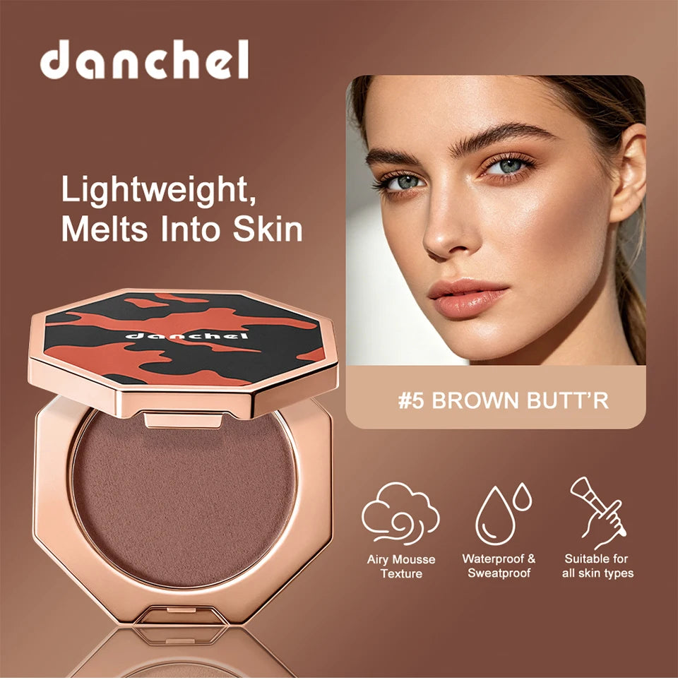 Cream Mousse Contour Bronzer for Seamless Face Sculpting