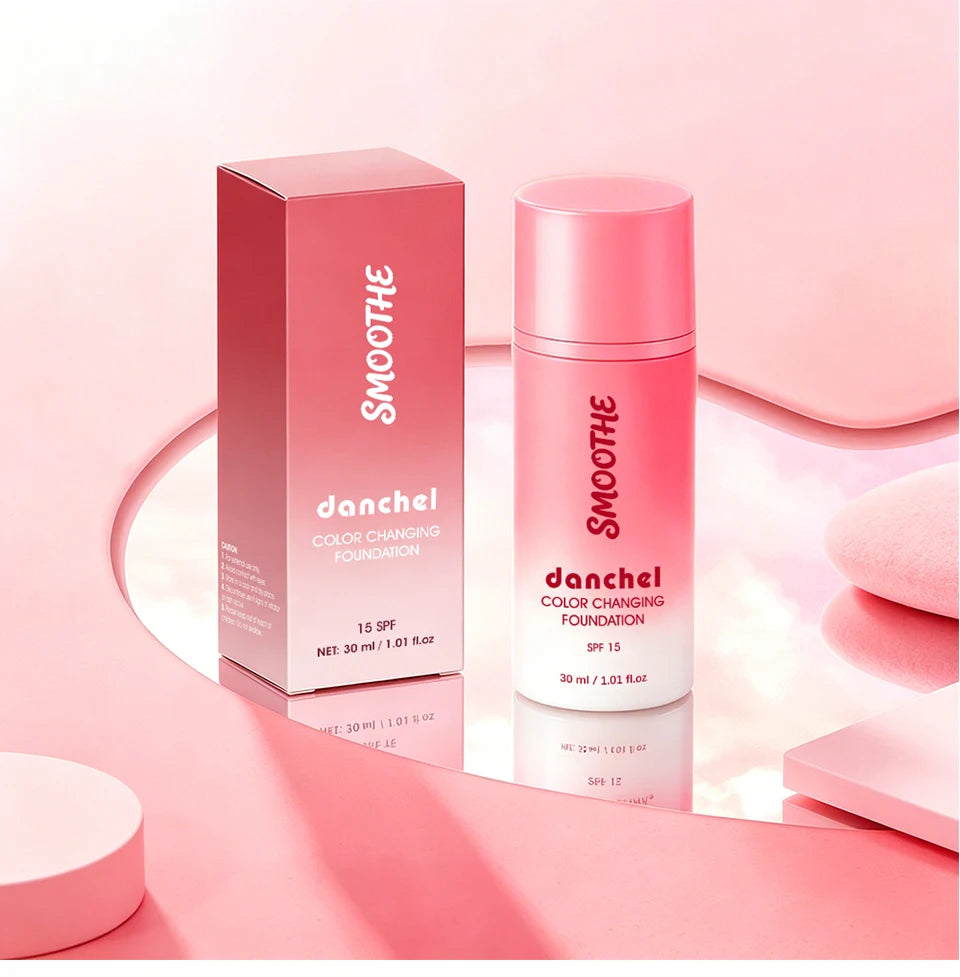 Color-Changing Liquid Foundation with SPF 15