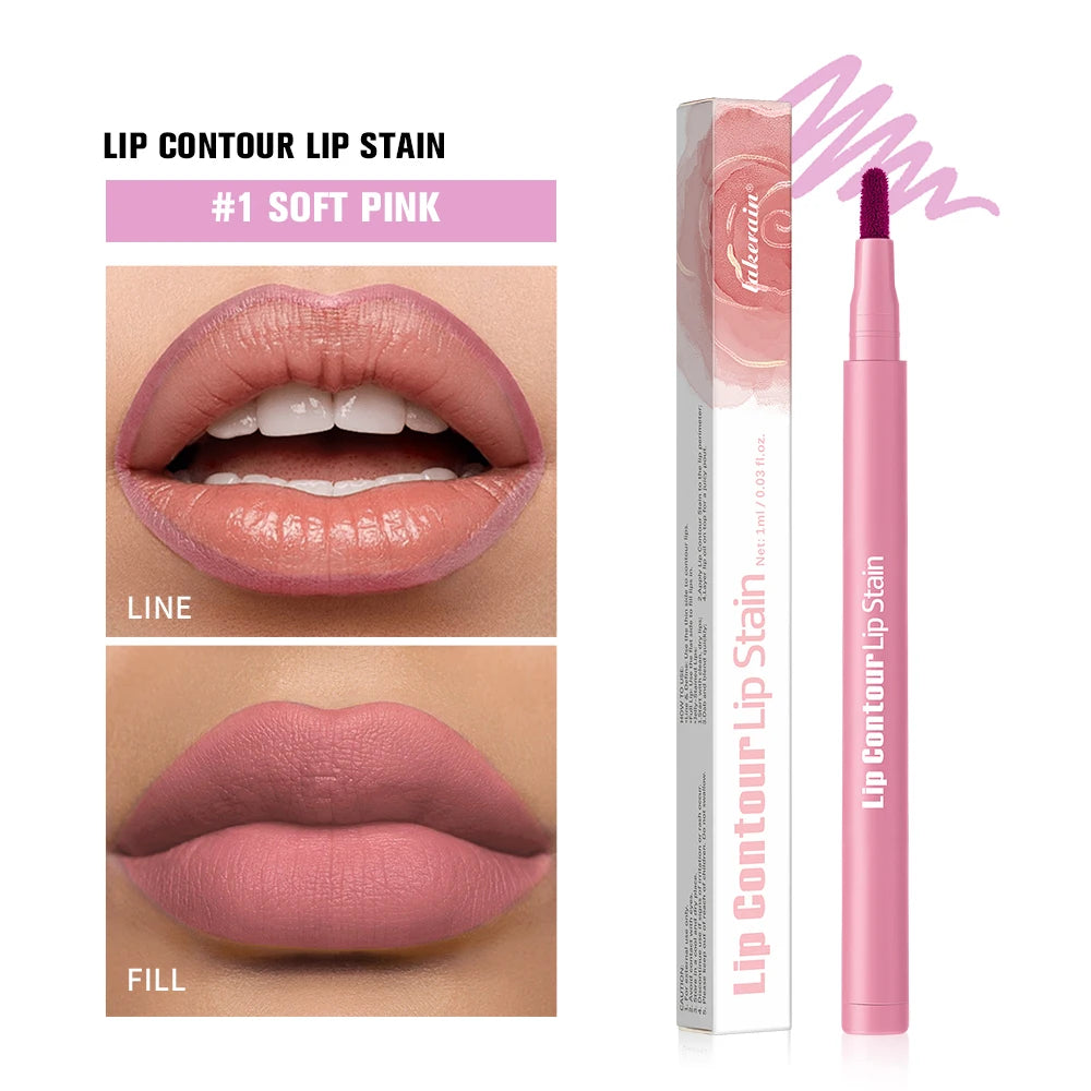 Long-Lasting Dual-Tip Lip Contour and Stain Pencil