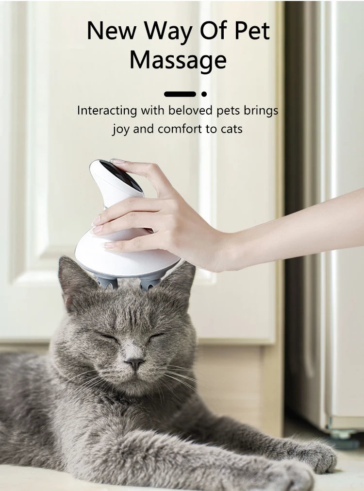 Electric Cordless Scalp Massager for Relaxation and Hair Care