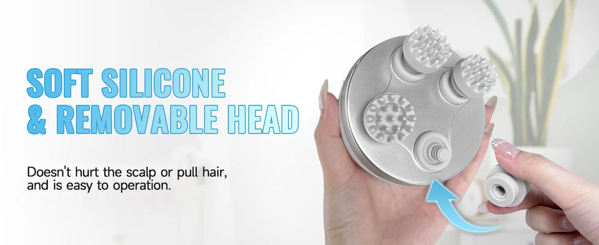 Wireless Electric Scalp and Body Massager
