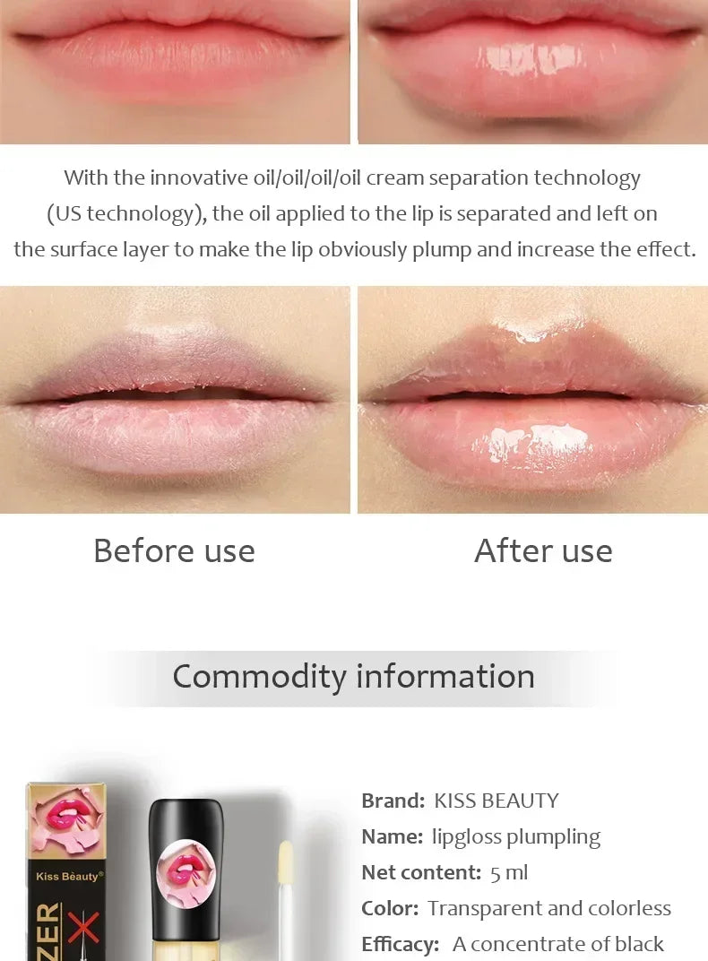 Instant Volumizing Lip Plumper Serum for Fuller Hydrated Lips - 14