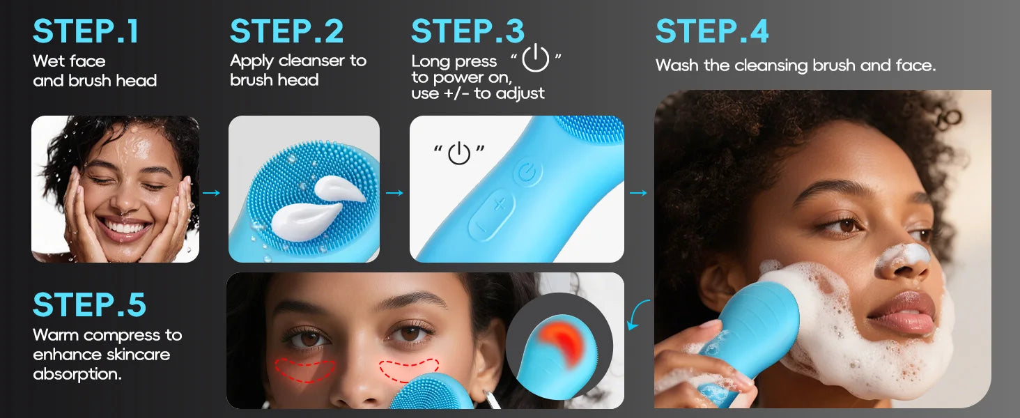 3-in-1 Professional Oral Care and Facial Cleansing Kit - 27