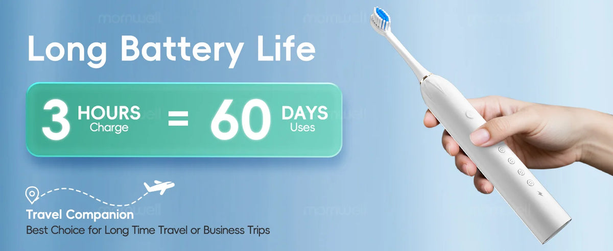 Portable Water Flosser and Electric Toothbrush 2-in-1 Oral Care Kit