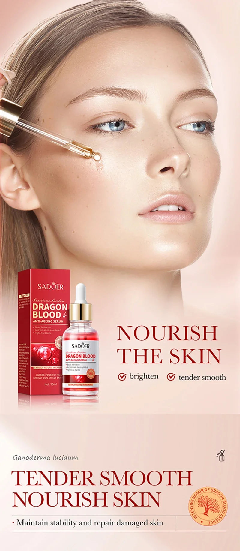 Dragon Blood Anti-Aging Facial Firming and Rejuvenating Serum