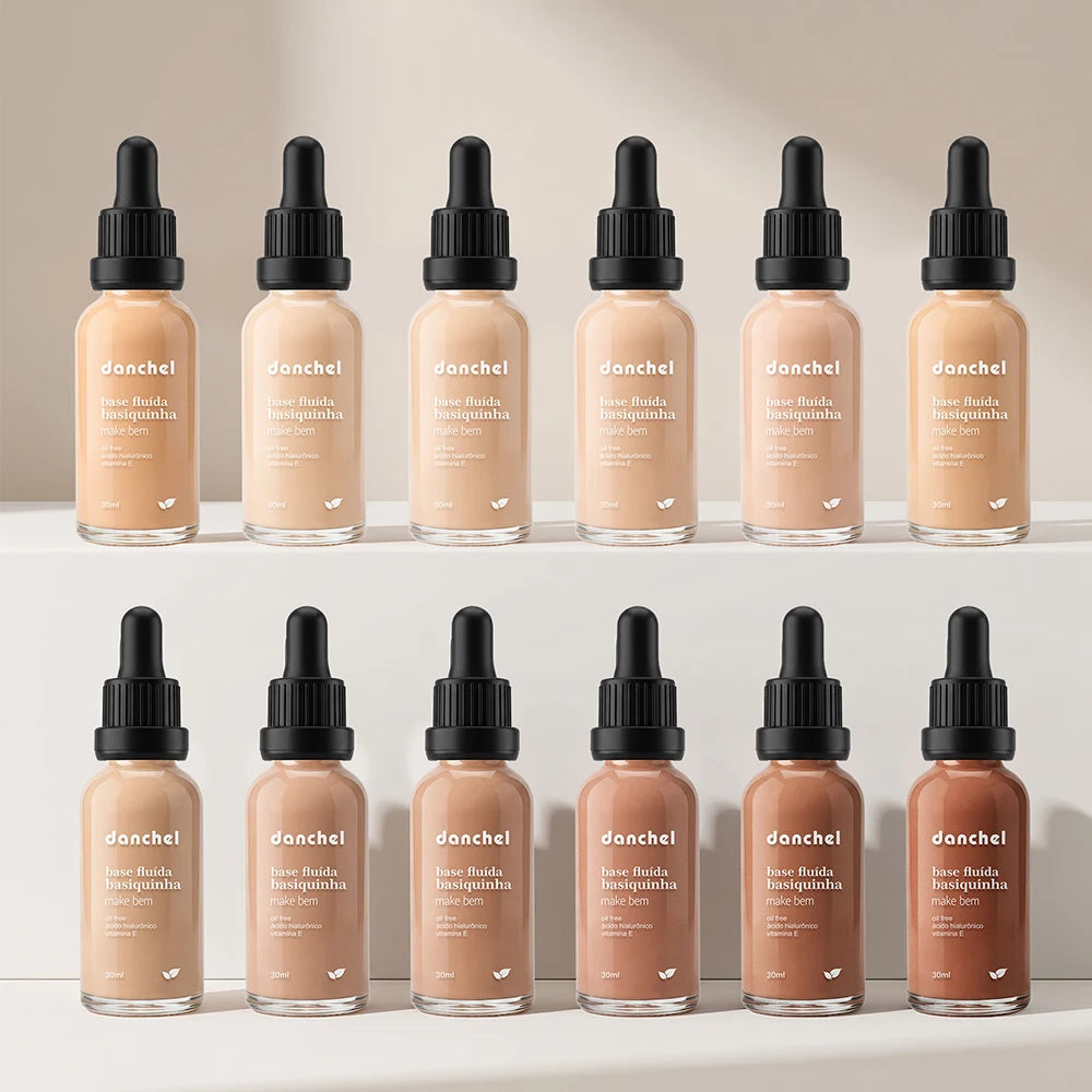 Matte Lightweight Liquid Foundation for Pore Minimizing & Oil Control