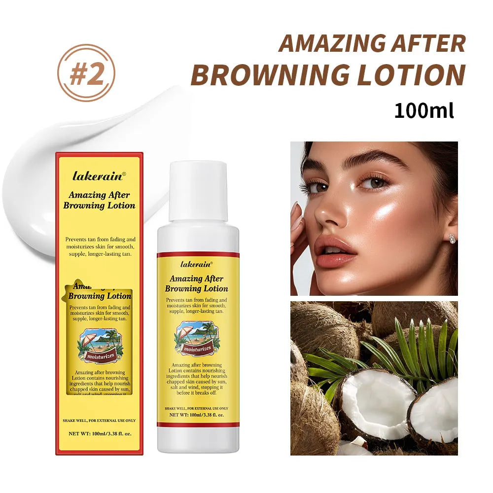 Sunless Tanning Body Lotion for Deep Bronze Glow - 33