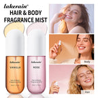 Vanilla and Rose Hair & Body Fragrance Mist