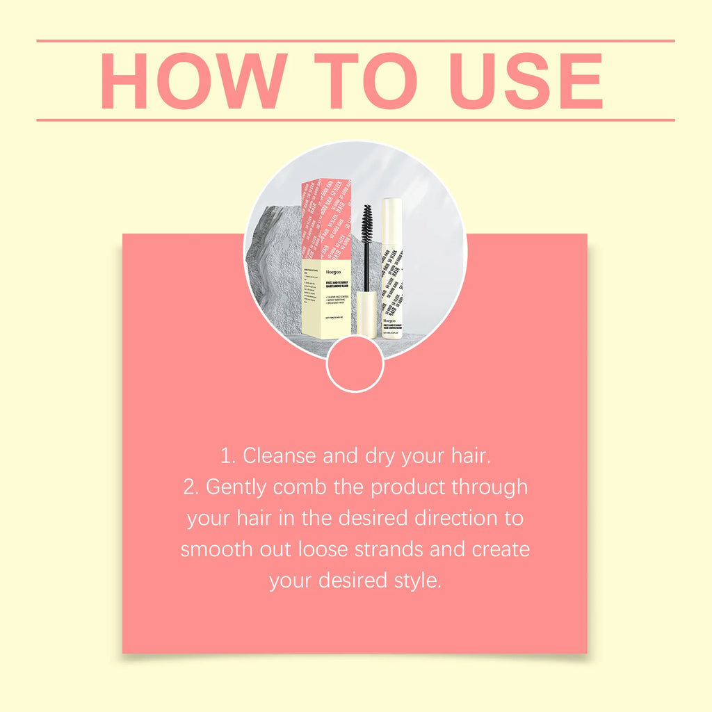 Anti-Frizz Hair Finishing Wand for Sleek Flyaway Control