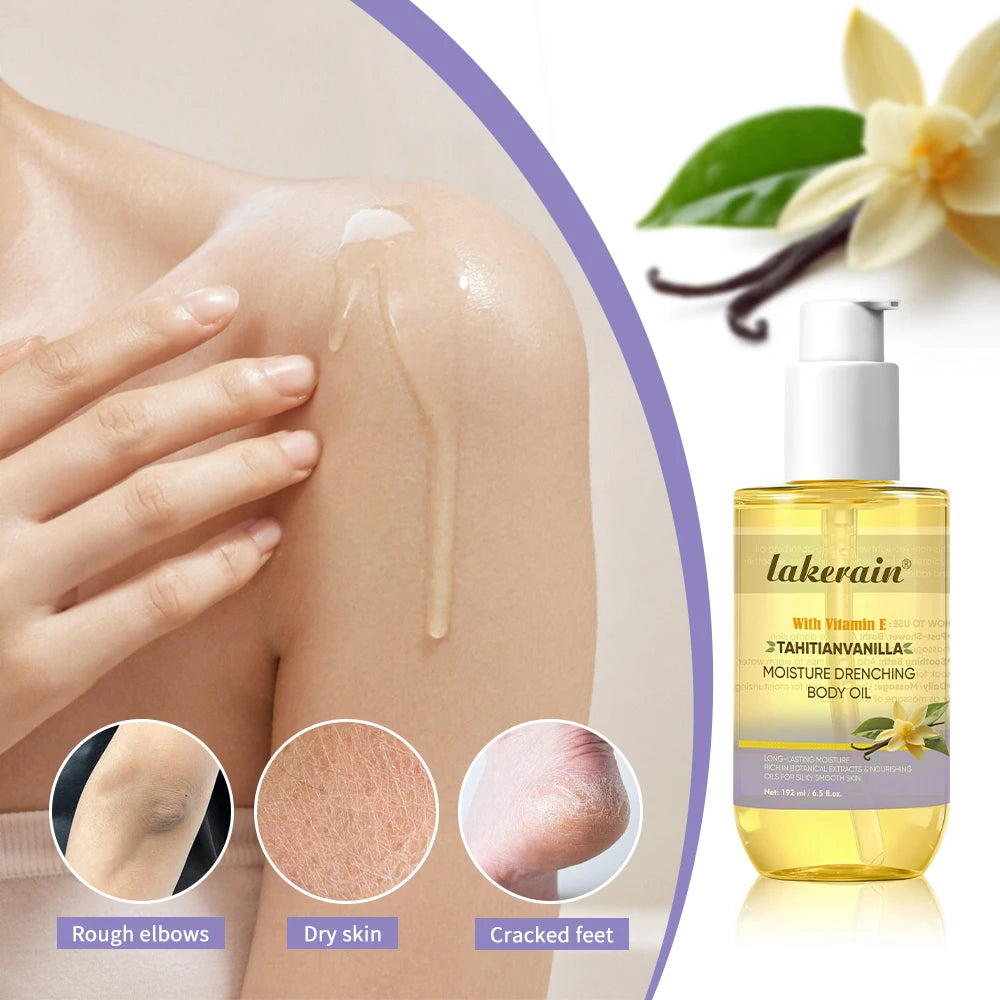 Moisturizing Vanilla Body Oil for Glowing Skin - 3
