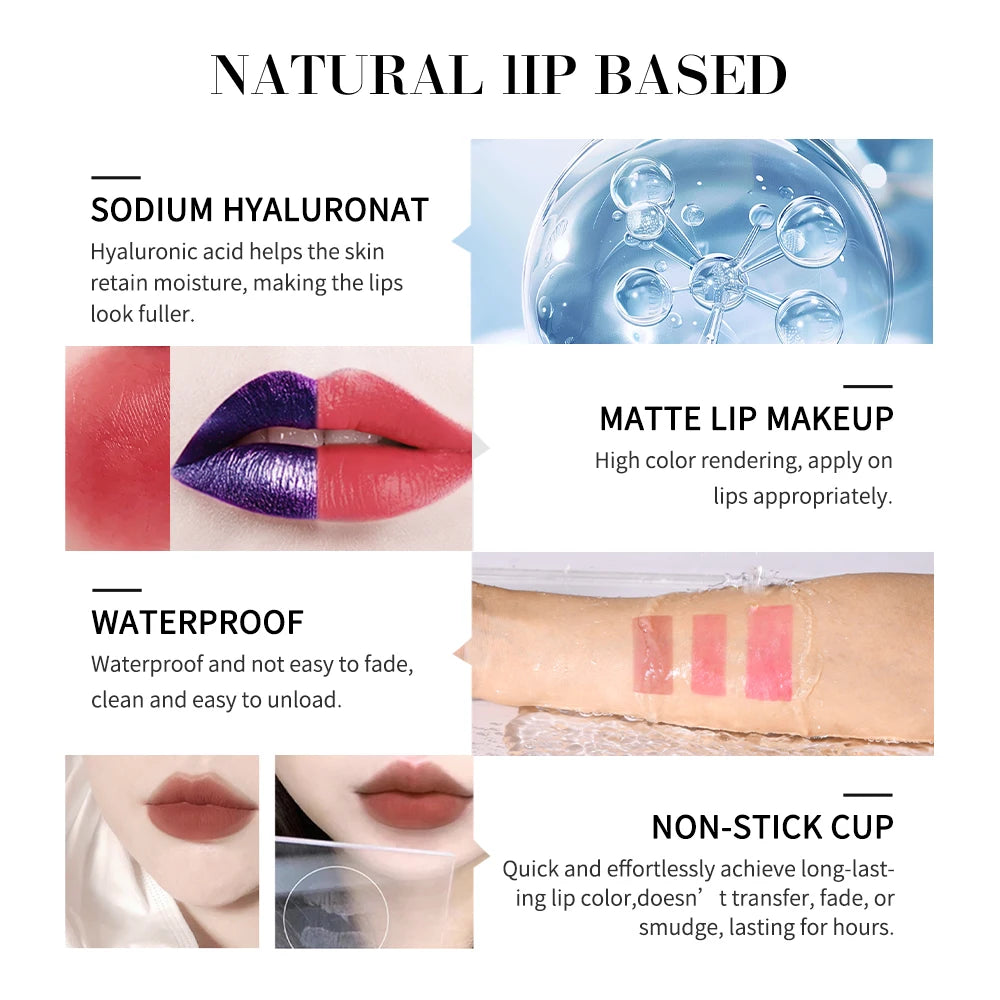 Long-Lasting Waterproof Peel-Off Lip Stain - 5