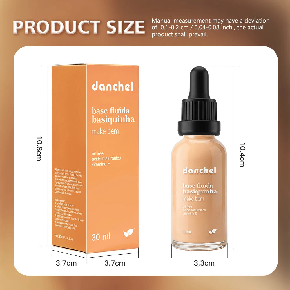 Matte Lightweight Liquid Foundation for Pore Minimizing & Oil Control - 16