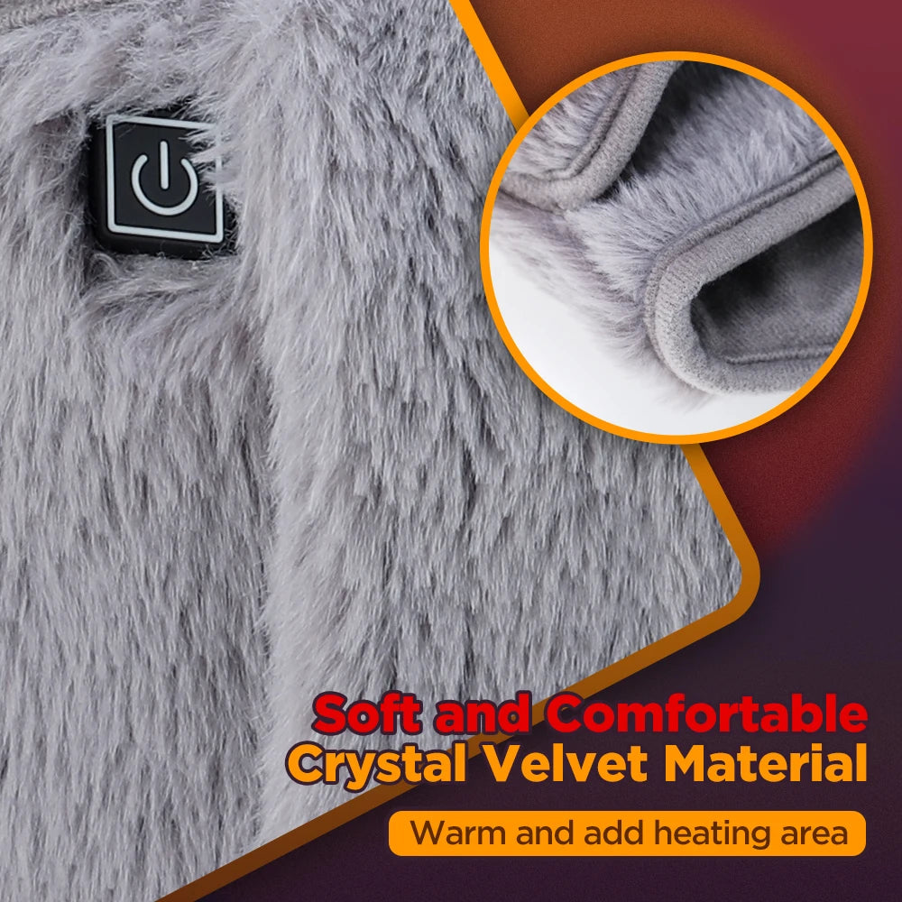 Electric Heated Waist and Abdomen Warming Belt - 13