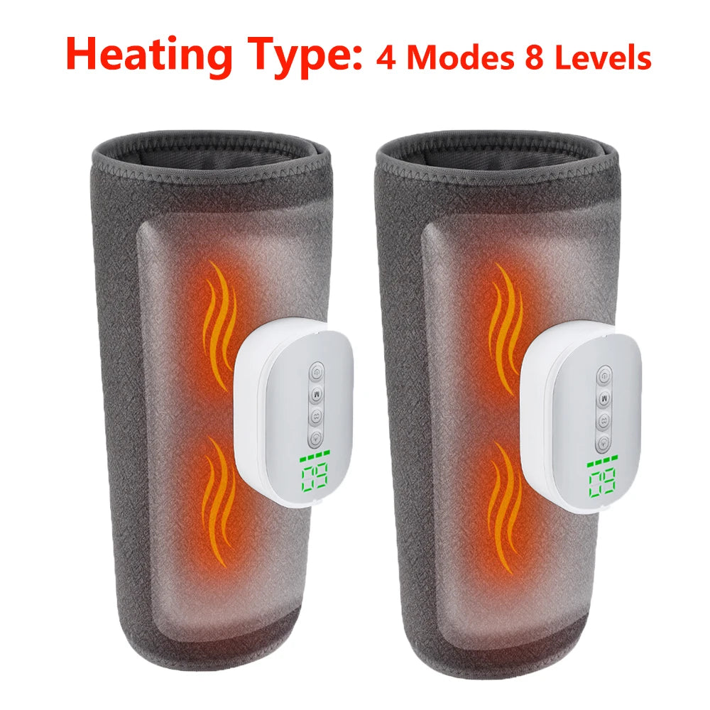 Wireless Heated Air Compression Leg Massager - 22