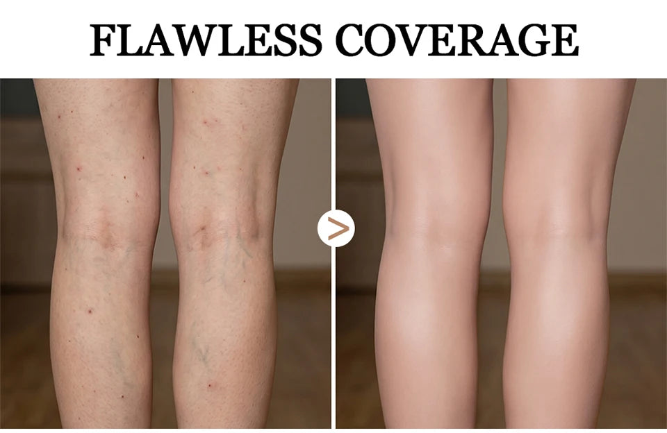 Waterproof Body Foundation for Flawless Legs and Skin