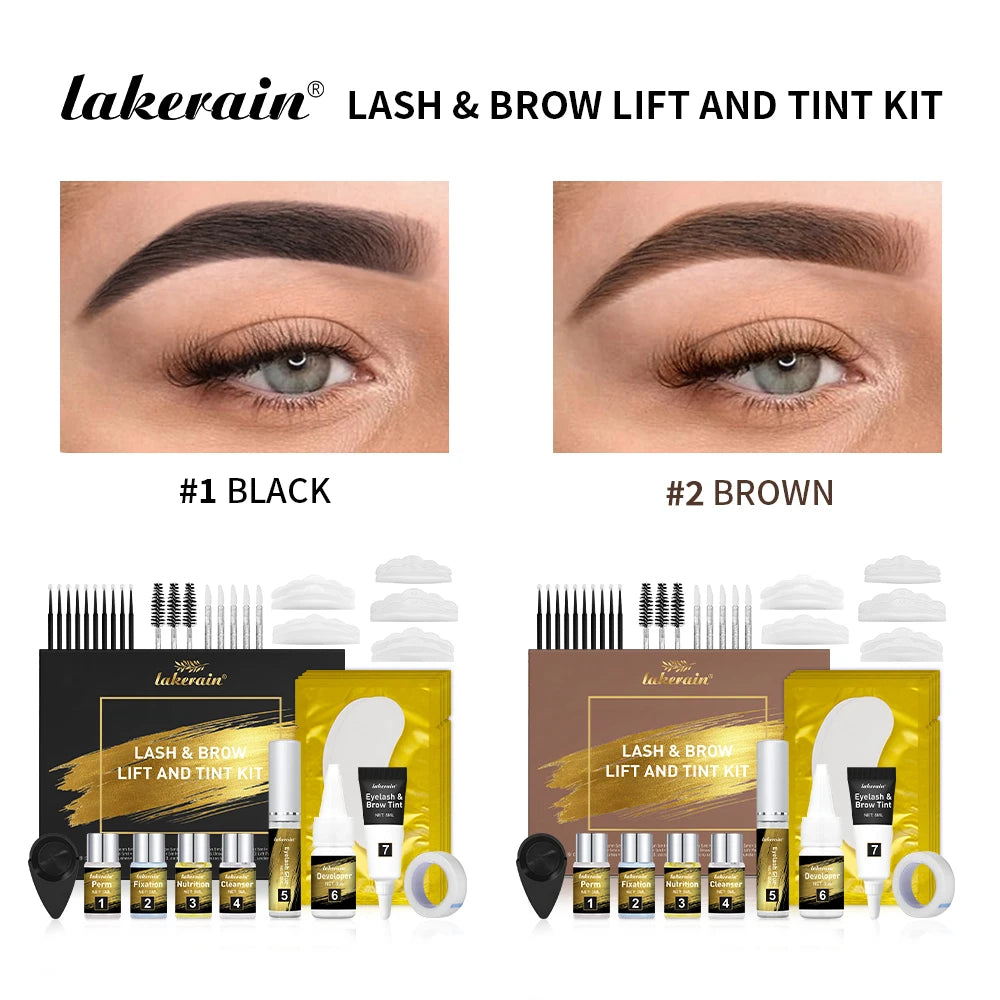 Professional Eyelash Lift and Brow Lamination Tinting Kit