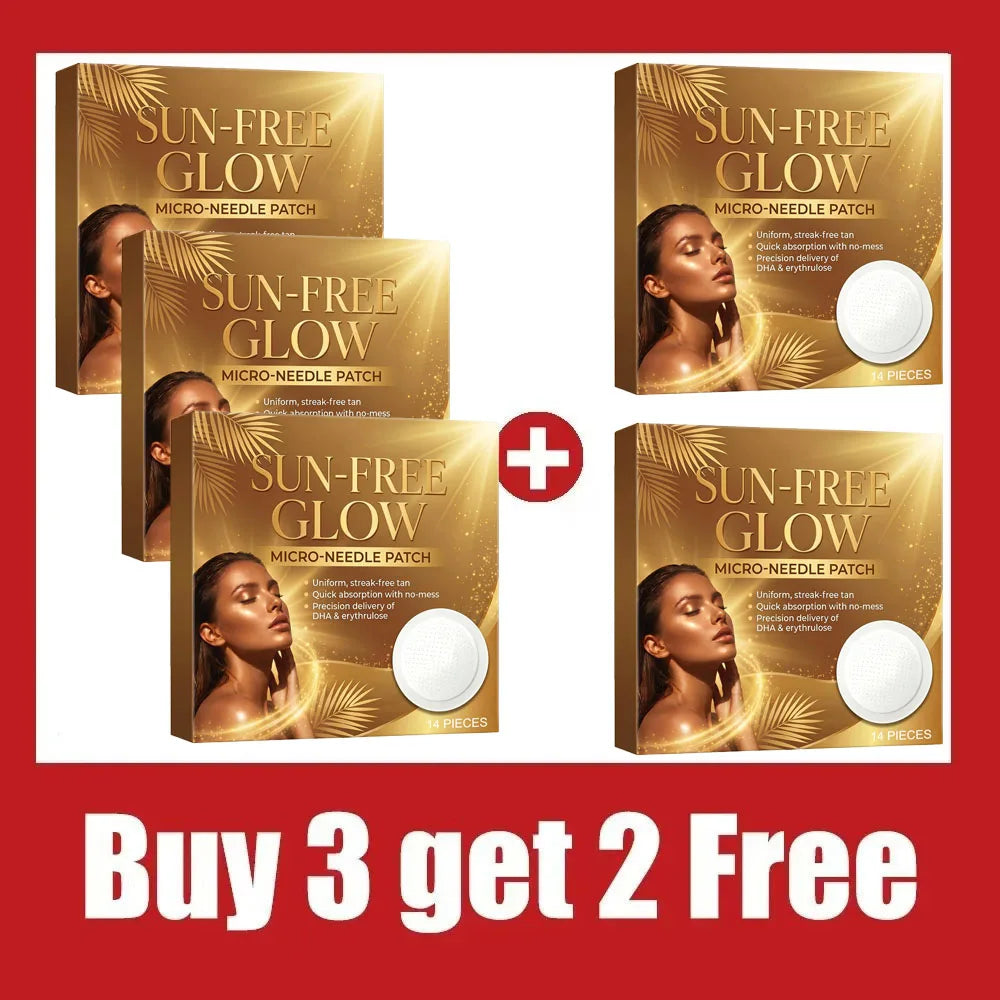 7-Day Sunless Tanning Micro-Needle Patches for Streak-Free Glow