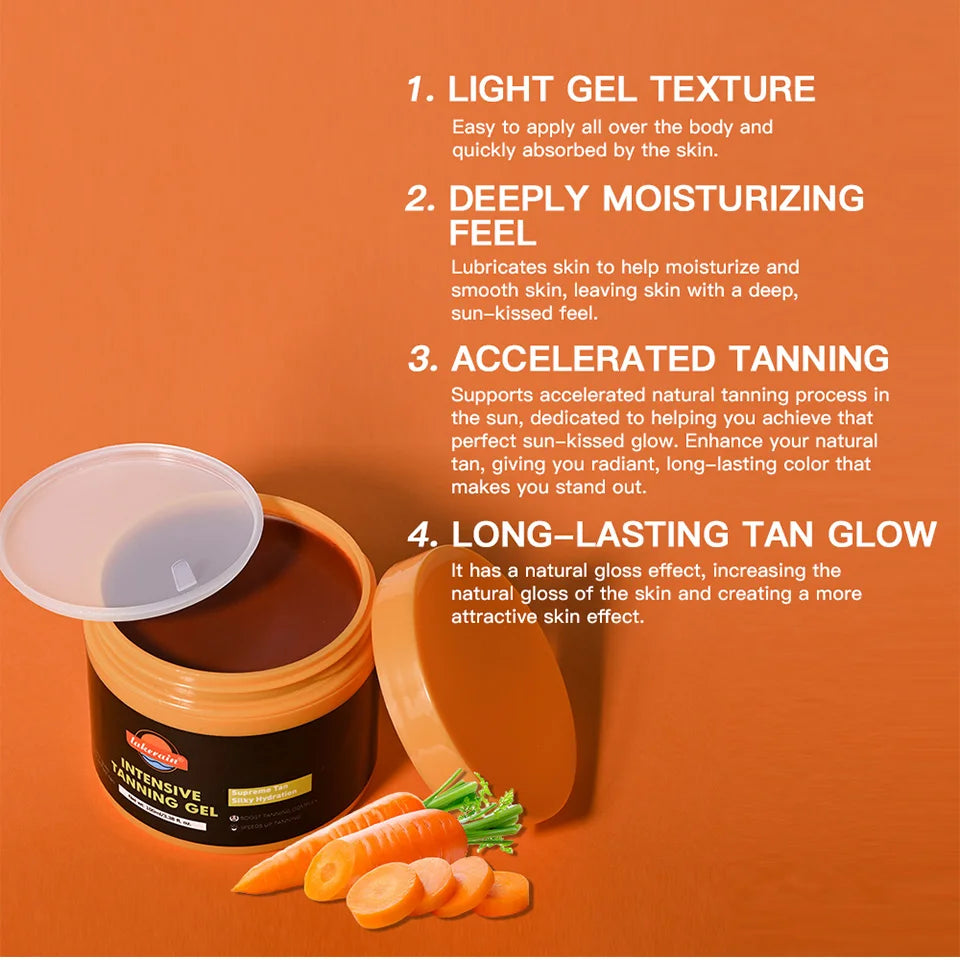 Intensive Tanning Gel for Sun-Kissed Skin